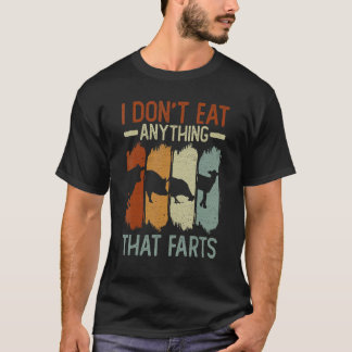 Jag äter ingenting som far Veganism Grönsak T Shirt