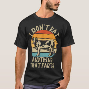 Jag äter ingenting som FartsFunny Vegetarian T Shirt