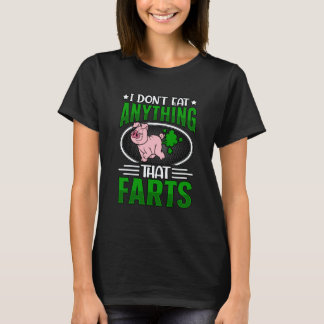 Jag äter ingenting som pratar Vegan Vegan Säger T Shirt
