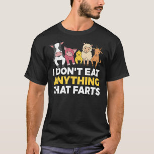Jag äter inget som passar Veganer och Vegetar T Shirt