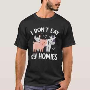 Jag äter inte mina drömmar - konstig Vegan och veg T Shirt