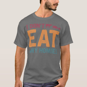 Jag äter inte mina drömmar, Vegetarian Women Funny T Shirt