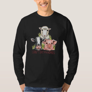 Jag äter inte mina hjärtan, grönsaksvegetariska Ve T Shirt