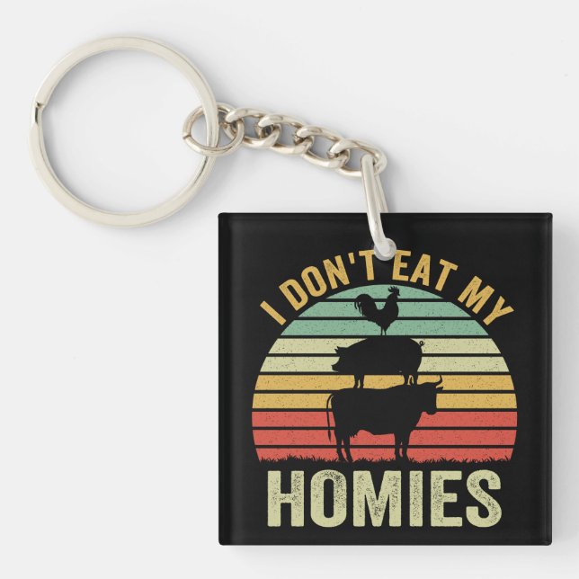Jag äter inte mina Homies Vegan (Framsidan)