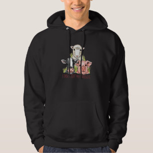 Jag äter inte mina vänner, grönsaksvegetariska Veg Hoodie