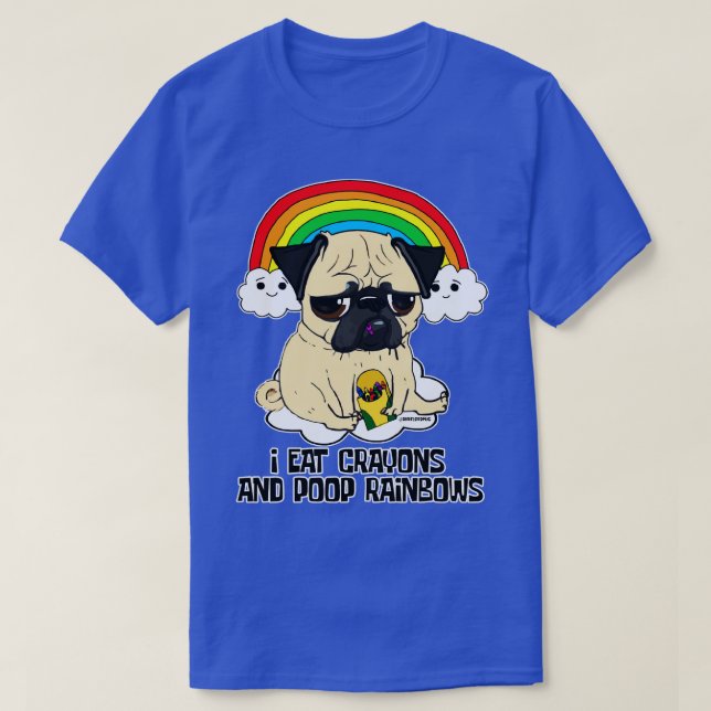 Jag äter krabbor t shirt (Design framsida)