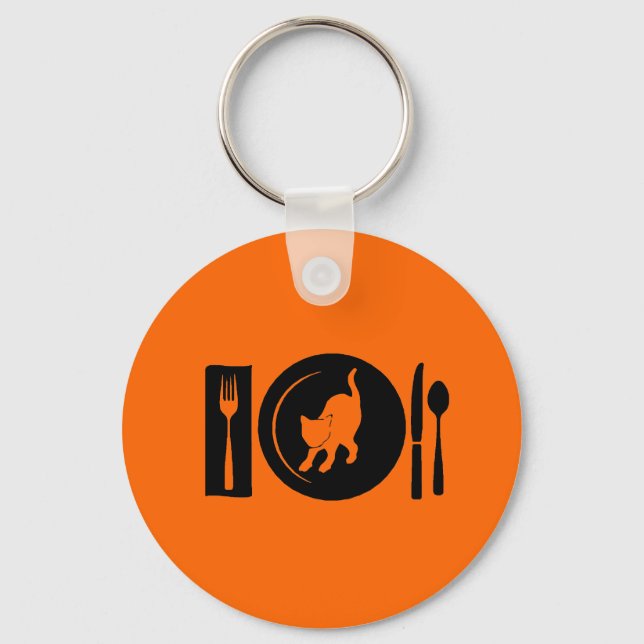 Jag äter ... nyckelring (Framsida)