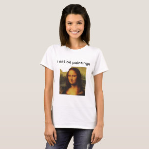 Jag äter oljemålningar t shirt