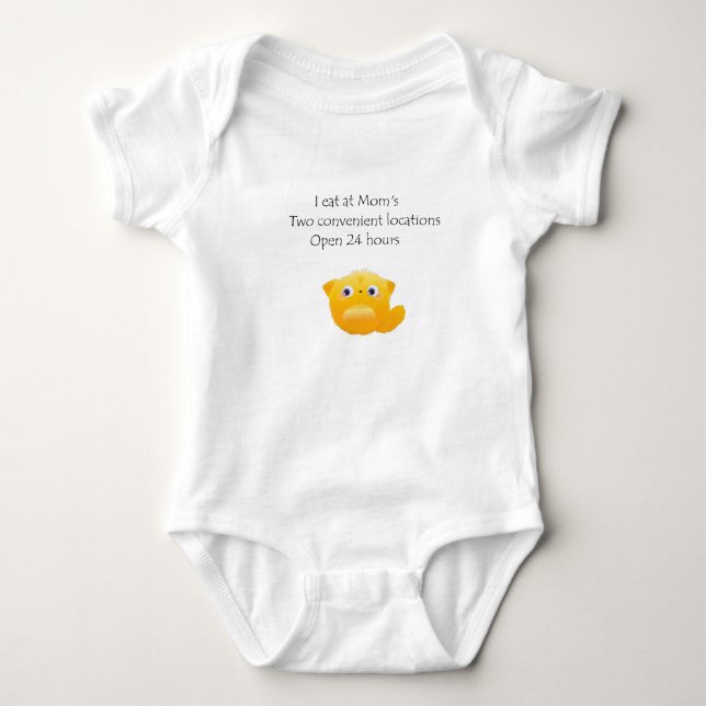 Jag äter på mamman tee shirt (Framsida)