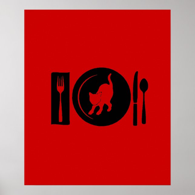 Jag äter ... poster (Framsidan)