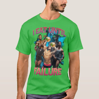 Jag äter tills jag dör retro t shirt