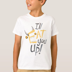 Jag äter upp dig-grafik t shirt