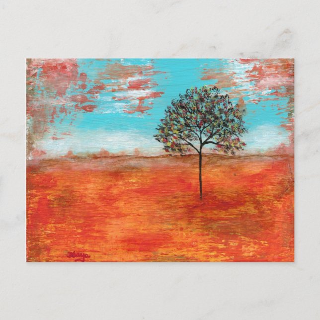 Jag återställer design från originalfärg vykort (Framsida)