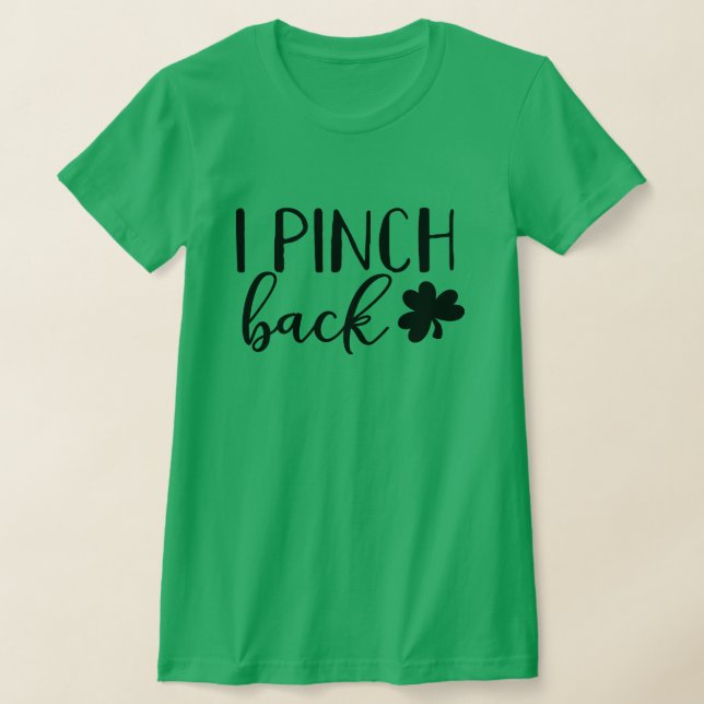 Jag återställer St patricks day Tee (Laydown)
