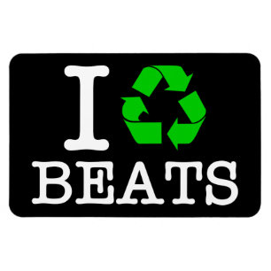 Jag Återvinna Beats Magnet