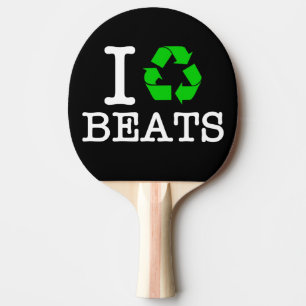 Jag Återvinna Beats Pingisracket