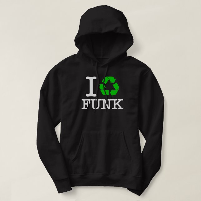 Jag Återvinner Funk Sweatshirt (Design framsida)