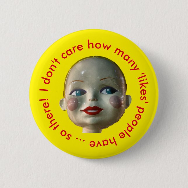 Jag att bry sig inte, hur många "något liknande knapp (Framsida)