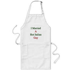 Jag att gifta sig en varm italiensk grabb långt förkläde