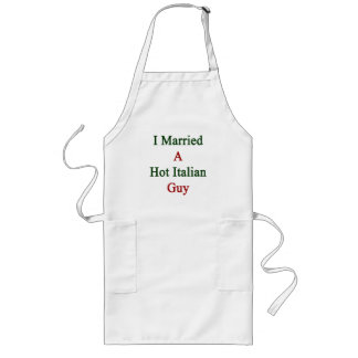 Jag att gifta sig en varm italiensk grabb långt förkläde