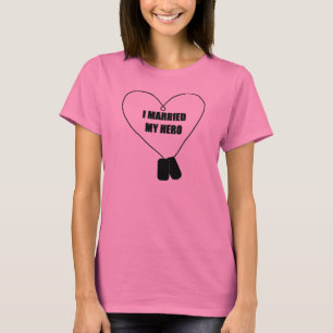 jag att gifta sig min hjälte t-shirt