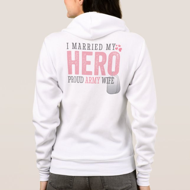 Jag att gifta sig min hjälte tee shirt (Baksida)