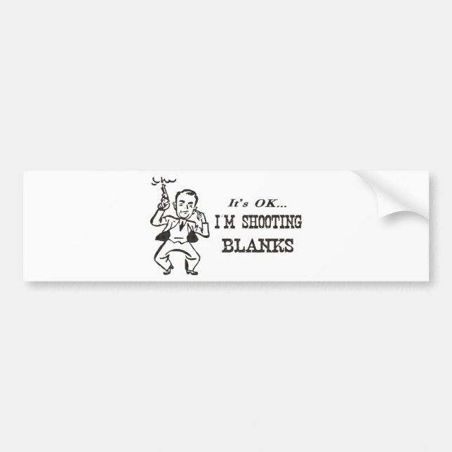 Jag att skjuta för förmiddag förbigår bildekal (Framsidan)