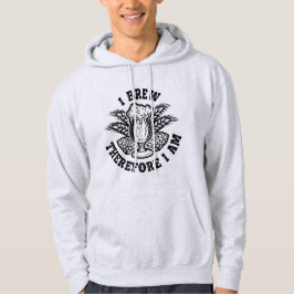 Jag avbryter därför hoodie