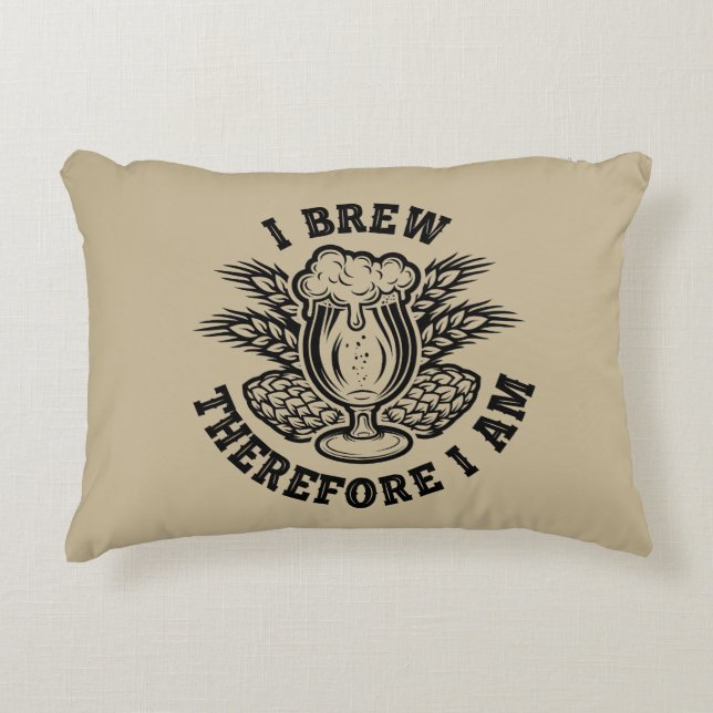 Jag avbryter därför prydnadskudde (Framsidan)