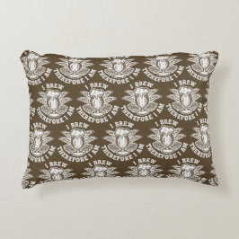 Jag avbryter därför prydnadskudde