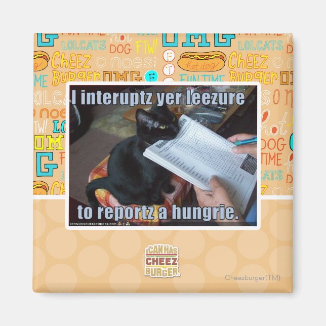 Jag avbryter er Leezure Magnet (Framsidan)