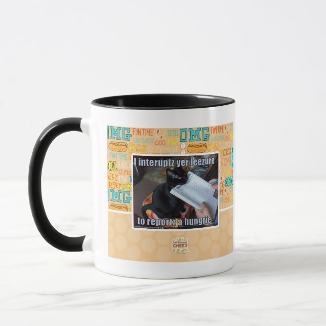 Jag avbryter er Leezure Mugg (Vänster)