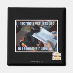Jag avbryter yer Leezure Magnet