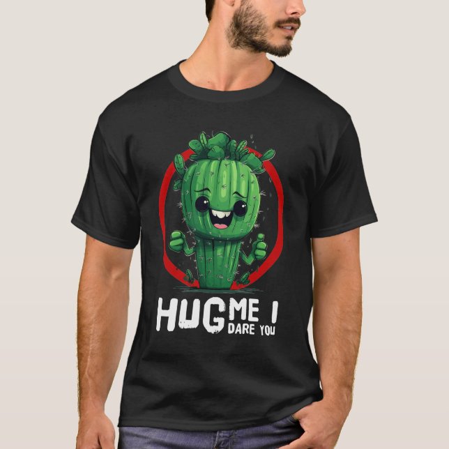 Jag avskyr Cactus T-Shirt... T Shirt (Framsida)