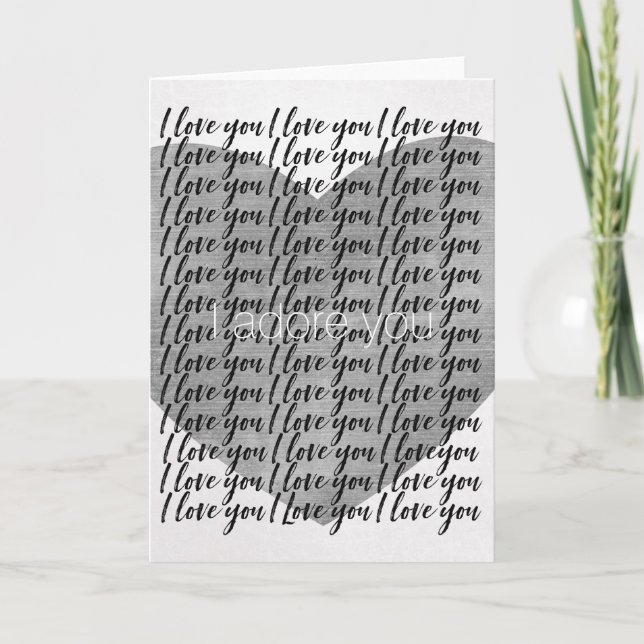 Jag avskyr dig, kärlek.. kort (Framsida)