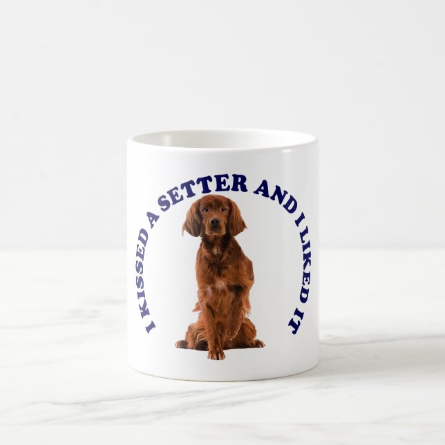 Jag avslutade ett irländskt brev kaffemugg (Center)