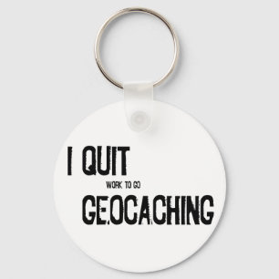 Jag avslutade Geocaching?! Nyckelring