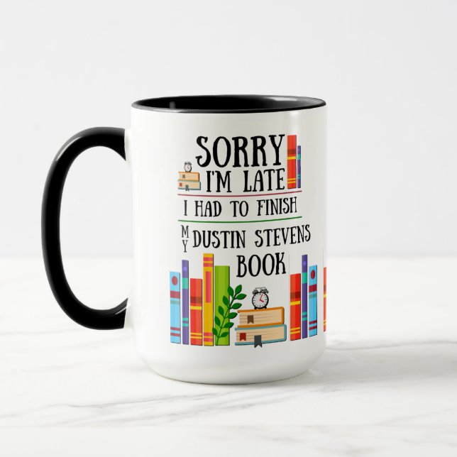 Jag Avslutade min Dustin Stevens Bok Mugg (Vänster)