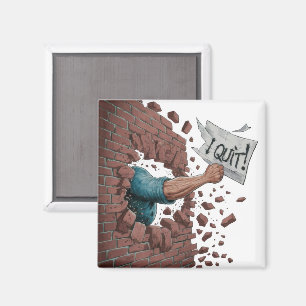 Jag avslutar magnet
