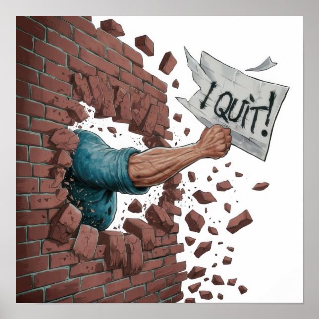 Jag avslutar poster (Framsidan)