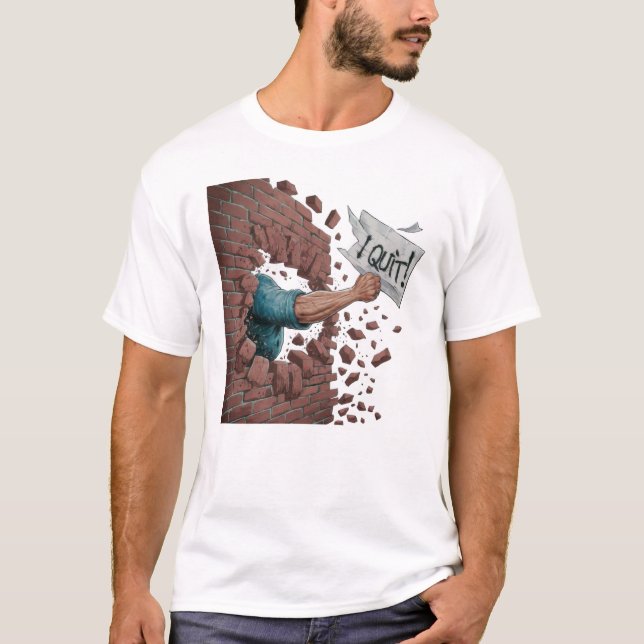 Jag avslutar t shirt (Framsida)