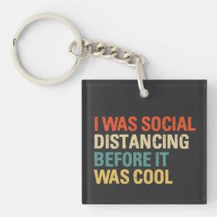 Jag Avstånd Social innan det var Coola