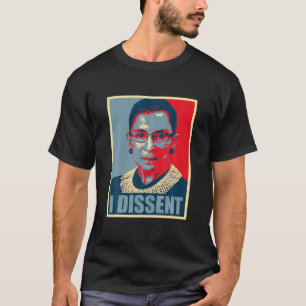 Jag avvisar - notarius publicus RBG Ruth Bader Gin T Shirt