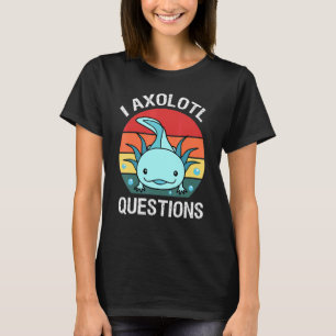 Jag Axolotl fråga till Kid Boy Girl Cute Axolotl T Shirt