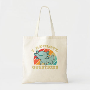 Jag Axolotl Frågar Shirt Kids Boys Retro Cute Axo Tygkasse
