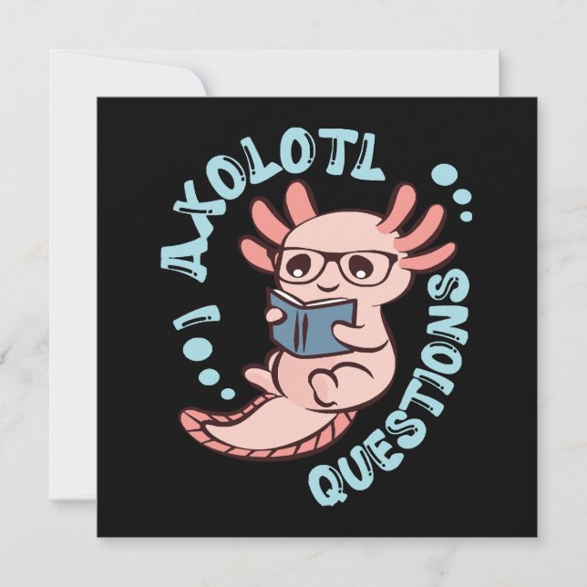 Jag Axolotl Frågor (Framsida)