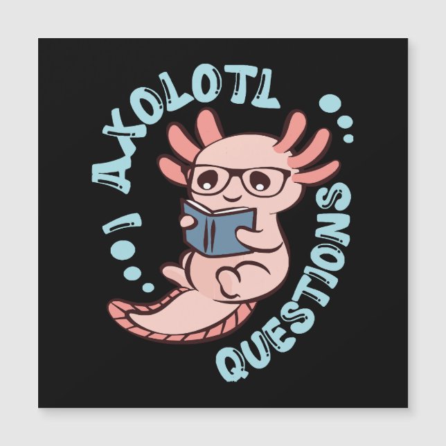 Jag Axolotl Frågor (Framsida)