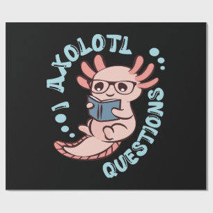Jag Axolotl Frågor Presentpapper