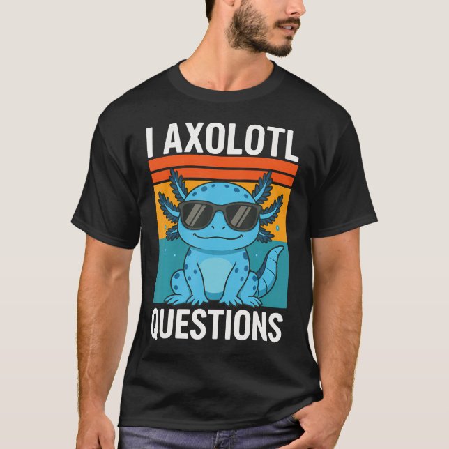 Jag Axolotl T Shirt (Framsida)