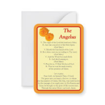 "Jag bad för dig idag" Angelus Notecard